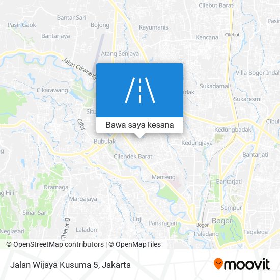 Peta Jalan Wijaya Kusuma 5