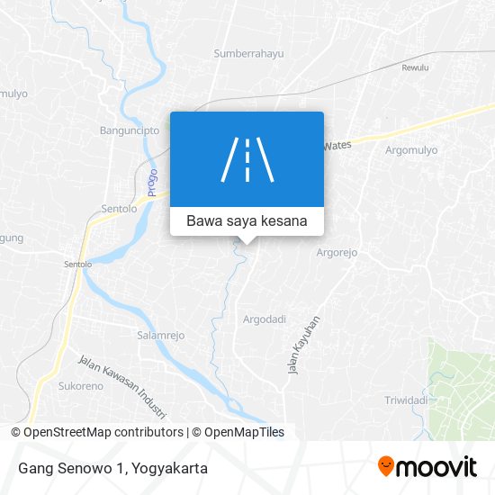 Peta Gang Senowo 1