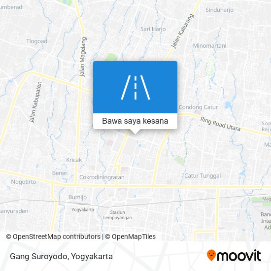 Peta Gang Suroyodo