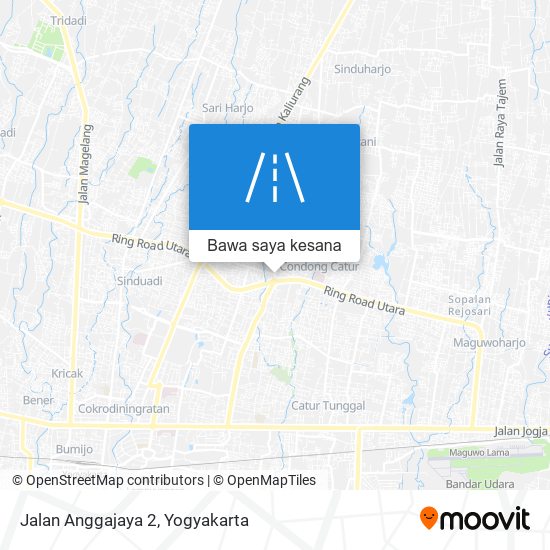 Peta Jalan Anggajaya 2