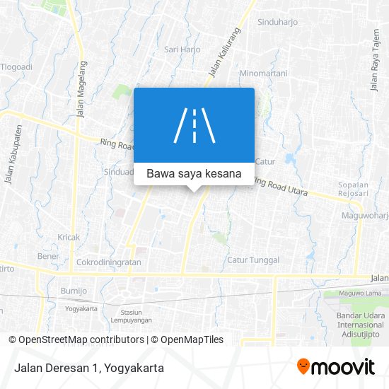 Peta Jalan Deresan 1