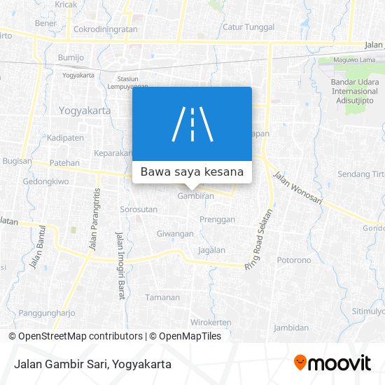 Peta Jalan Gambir Sari