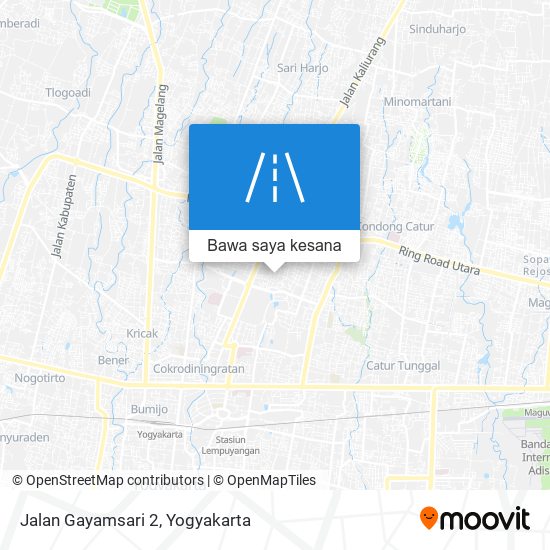 Peta Jalan Gayamsari 2