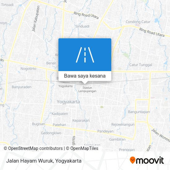 Peta Jalan Hayam Wuruk