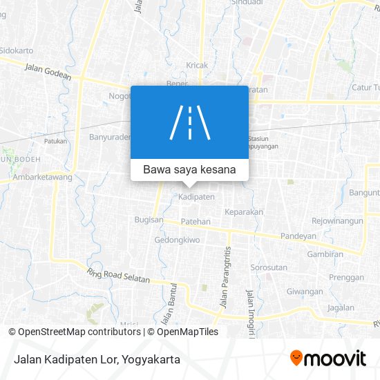 Peta Jalan Kadipaten Lor