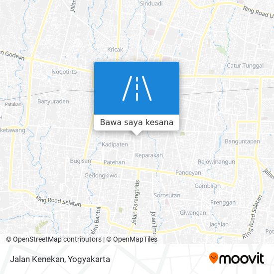 Peta Jalan Kenekan