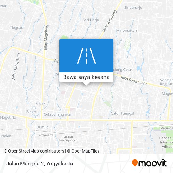 Peta Jalan Mangga 2