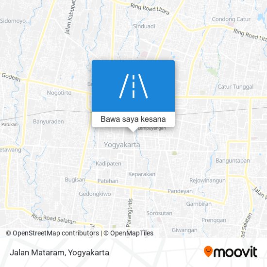 Peta Jalan Mataram