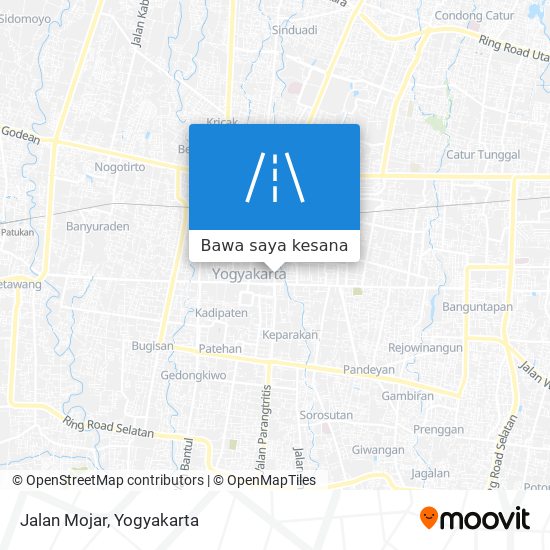 Peta Jalan Mojar