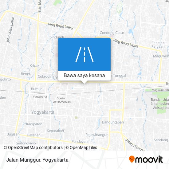 Peta Jalan Munggur