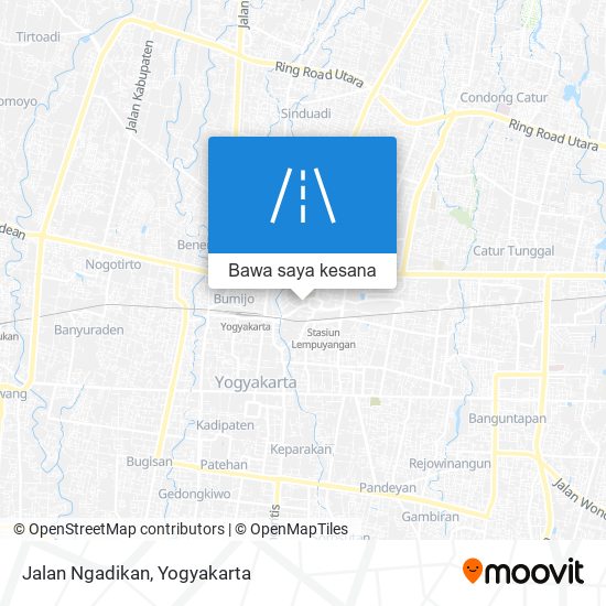 Peta Jalan Ngadikan