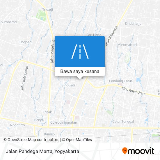 Peta Jalan Pandega Marta