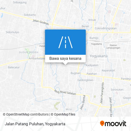 Peta Jalan Patang Puluhan