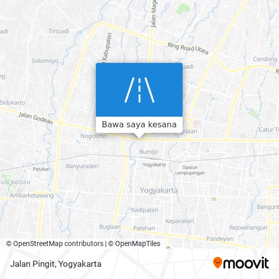 Peta Jalan Pingit