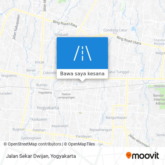 Peta Jalan Sekar Dwijan