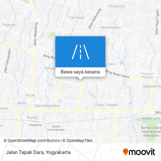 Peta Jalan Tapak Dara