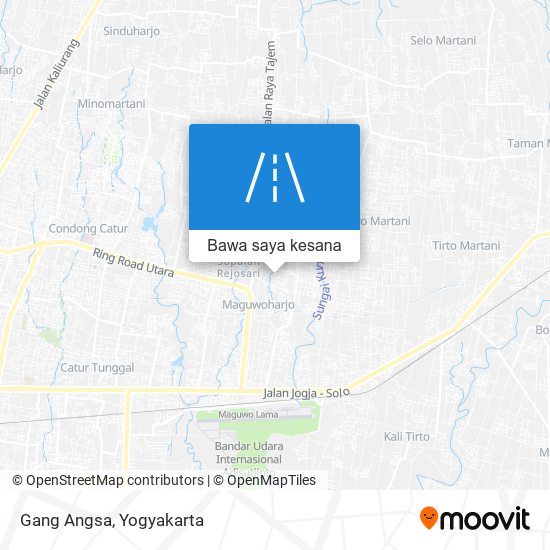 Peta Gang Angsa