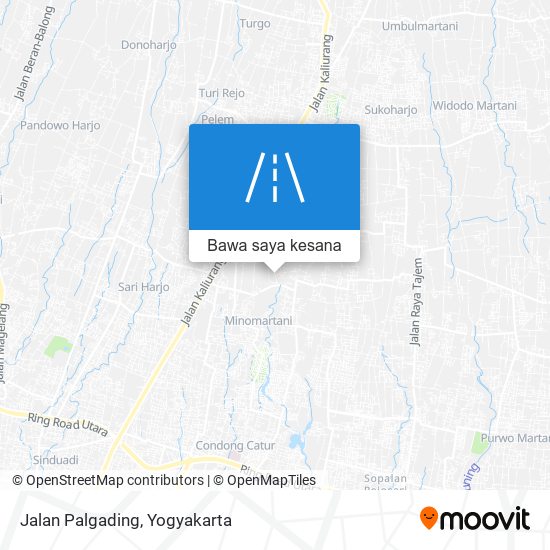 Peta Jalan Palgading