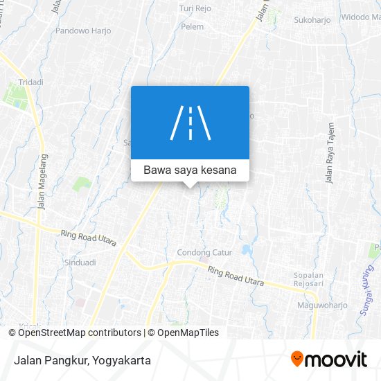 Peta Jalan Pangkur