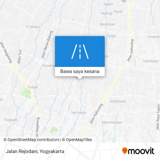 Peta Jalan Rejodani