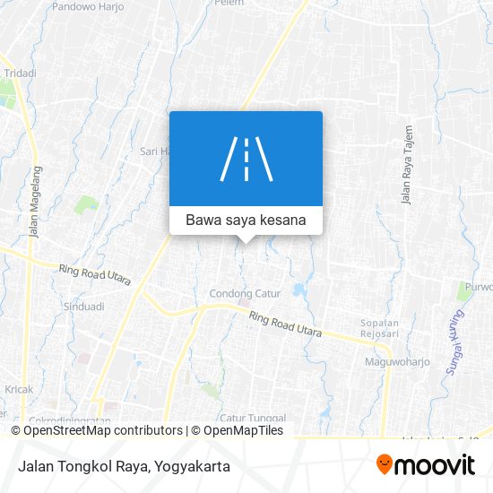 Peta Jalan Tongkol Raya