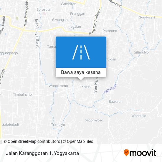 Peta Jalan Karanggotan 1