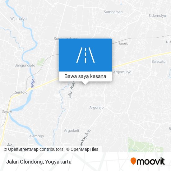 Peta Jalan Glondong