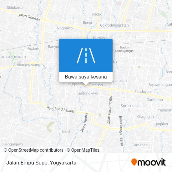 Peta Jalan Empu Supo