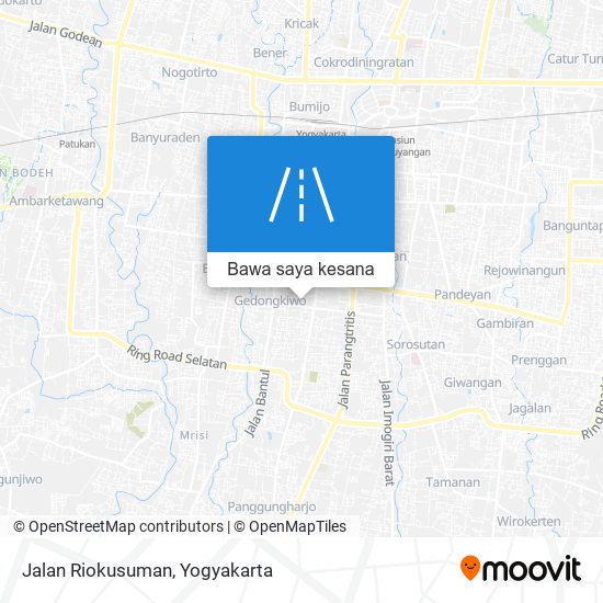 Peta Jalan Riokusuman