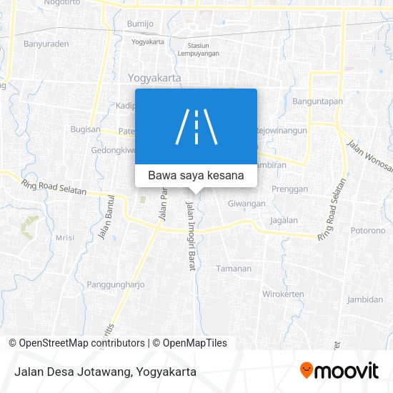 Peta Jalan Desa Jotawang