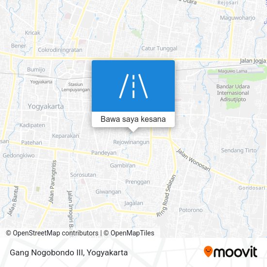 Peta Gang Nogobondo III