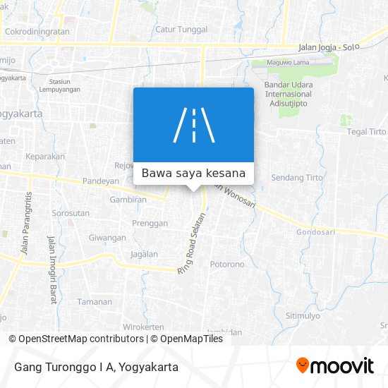 Peta Gang Turonggo I A