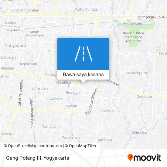 Peta Gang Polang III