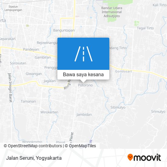 Peta Jalan Seruni