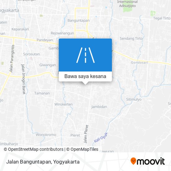 Peta Jalan Banguntapan