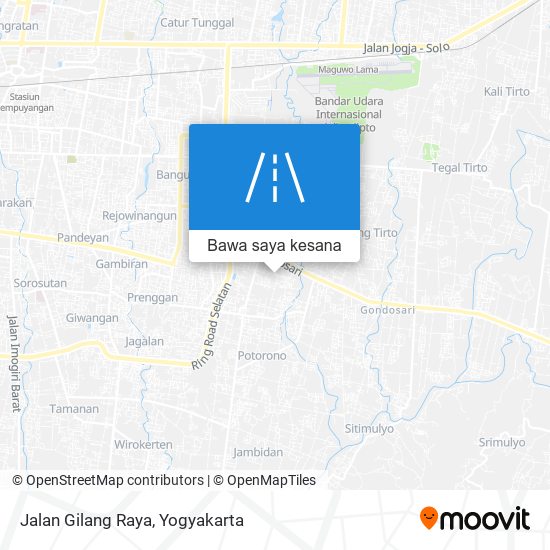 Peta Jalan Gilang Raya