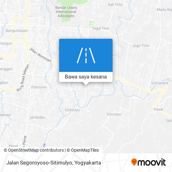 Peta Jalan Segoroyoso-Sitimulyo