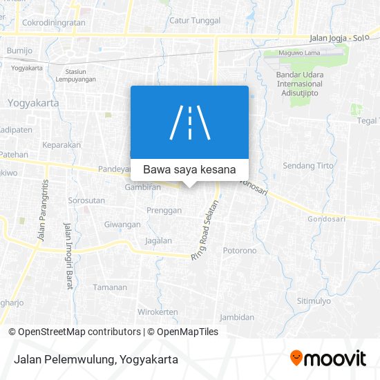 Peta Jalan Pelemwulung