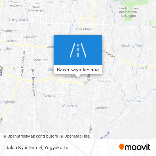 Peta Jalan Kyai Gamel