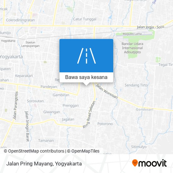 Peta Jalan Pring Mayang