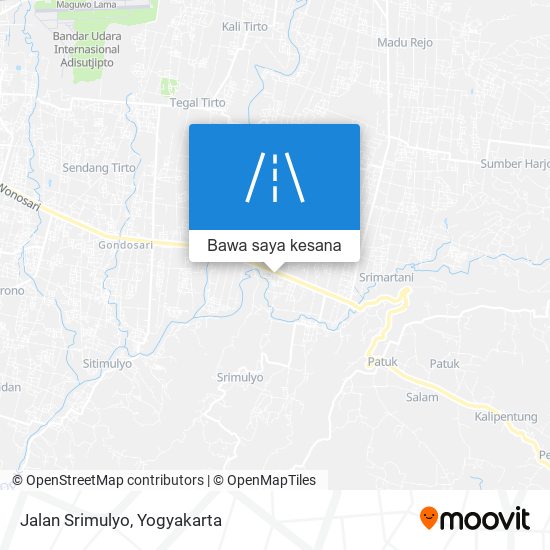 Peta Jalan Srimulyo