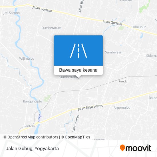 Peta Jalan Gubug