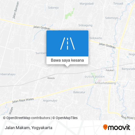 Peta Jalan Makam