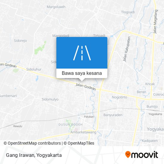 Peta Gang Irawan