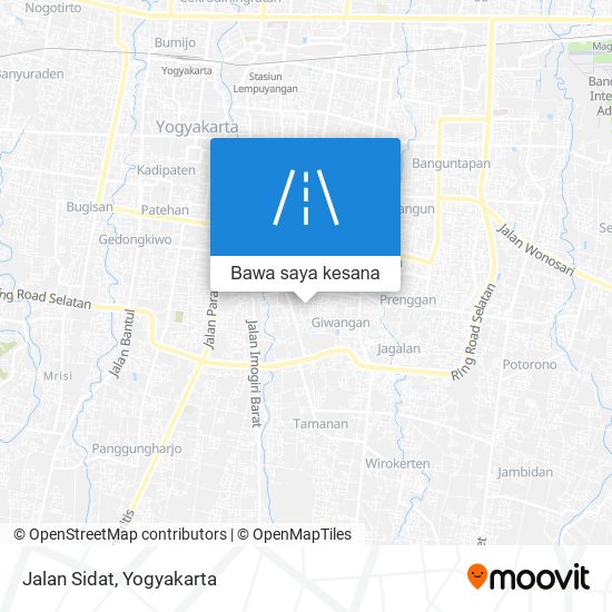 Peta Jalan Sidat