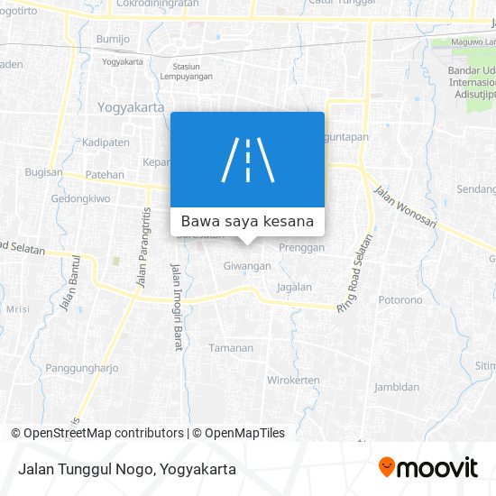 Peta Jalan Tunggul Nogo