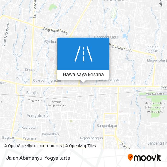 Peta Jalan Abimanyu