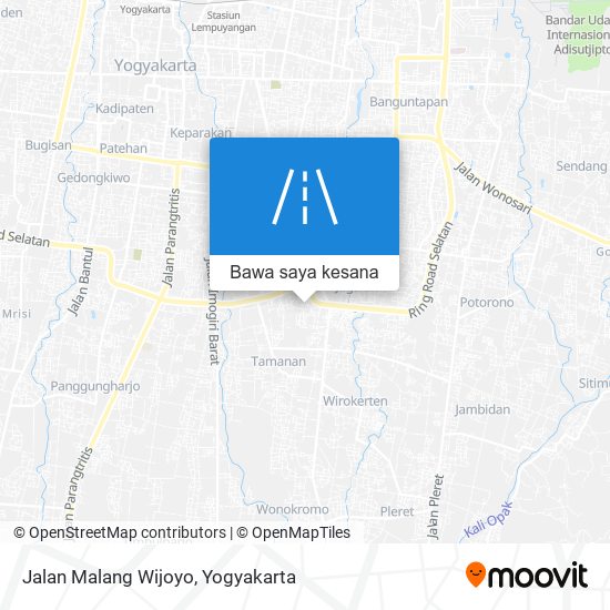 Peta Jalan Malang Wijoyo