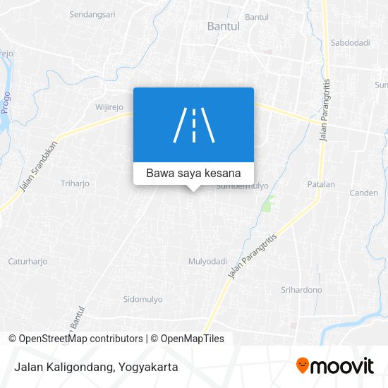 Peta Jalan Kaligondang