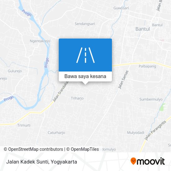 Peta Jalan Kadek Sunti